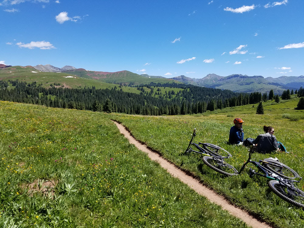 Where I Ride Durango Colorado by Michael Hicks