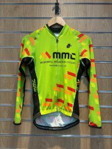 MMC Long Sleeve Zip-up Jersey – available in Men’s and Women’s from sizes small to 2XL Yellow