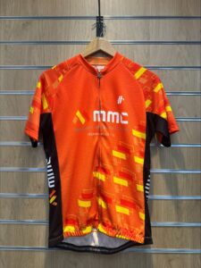 MMC Zip-up Jerseys - available in Men’s & Women’s from sizes small to 3XL Orange